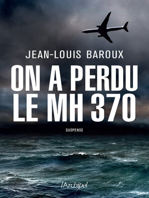 cover image of On a perdu le MH370